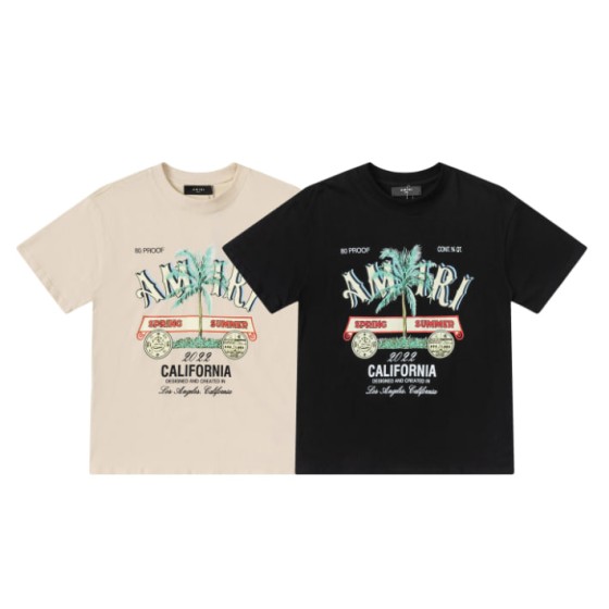 AMIRI California Palm Logo T-Shirt